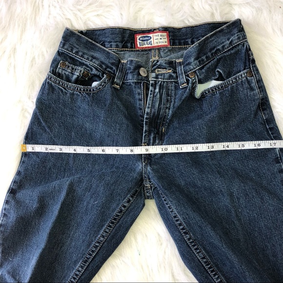 VTG old navy straight leg more like flare jeans . - Picture 7 of 8